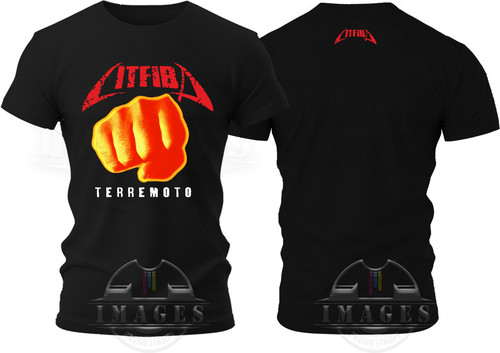 Shirt litfiba terremoto - t-shirt,