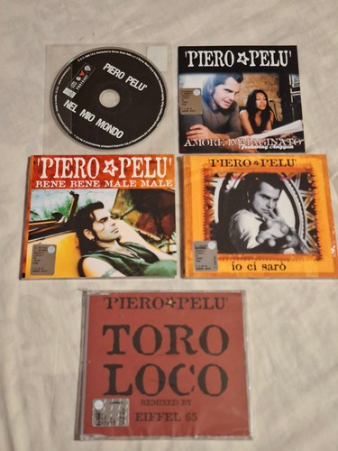 Piero pelu lotto cd singoli - pelu',