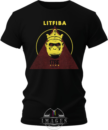 Shirt litfiba re - 17, live
