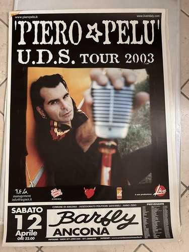 Piero pelu poster - pelu,